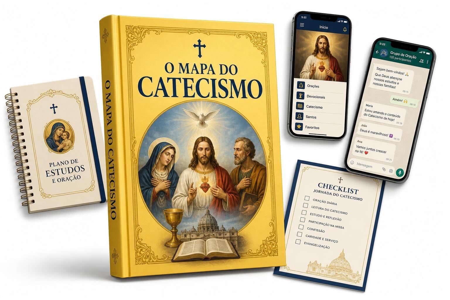 O Mapa do Catecismo + 6 Bónus